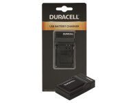 Duracell Digital Camera Battery Charger - USB - Canon LP-E6 - Black - Indoor battery charger - 5 V - 5 V