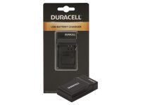 Duracell Digital Camera Battery Charger - USB - Panasonic DMW-BCF10E - Black - Indoor battery charger - 5 V - 5 V