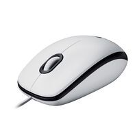 Logitech M100 - Mouse - 1,000 dpi Optical - 3 keys