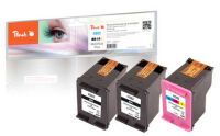 Peach PI300-658 - Pigment-based ink - Black,Cyan,Magenta,Yellow - HP - Multi pack - HP DeskJet 1110 HP DeskJet 1112 HP DeskJet 2100 Series HP DeskJet 2130 HP DeskJet 2132 HP DeskJet... - 3 pc(s)