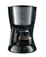 Philips Daily Collection HD7462/20 - Drip coffee maker - 1.2 L - Ground coffee - 1000 W - Black - Stainless steel