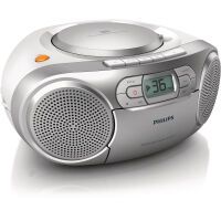 Philips CD Soundmachine AZ127/12 - 2 kg - Gray - Portable CD player