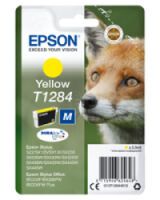 Epson Fox Singlepack Yellow T1284 DURABrite Ultra Ink - Pigment-based ink - 3.5 ml - 260 pages - 1 pc(s)