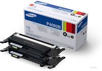 HP CLT-P4092B 2-pack Black Toner Cartridges - 1500 pages - Black - 2 pc(s)