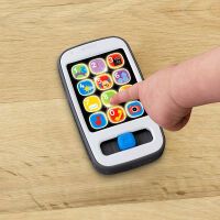 Fisher-Price Lernspaß Smartphone ab 6M interaktives Kinderspielzeug mit 20+ Liedern & Geräuschen