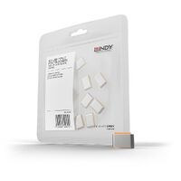 LINDY USB Typ C Port Schloss orange 10 Stück (40440)