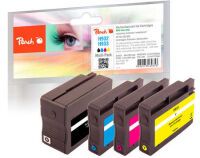 Peach PI300-708 - Pigment-based ink - Black,Cyan,Magenta,Yellow - HP - Multi pack - HP OfficeJet 6100 e-Printer HP OfficeJet 6600 e-All-in-One HP OfficeJet 6700 Premium HP OfficeJet... - 4 pc(s)