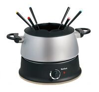 TEFAL EF 3000.10 Fondue silber/schwarz