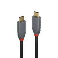 LINDY USB 3.2 Kabel Typ C/C 5A PD Anthra Line M/M 2m (36903)