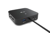 I-TEC USB-C Dual Display MST DS 1x DP 1x HDMI 1x GLAN 3x USB 3.0 2x USB 2.0 1x USB-C-Datei 1xAudio/M