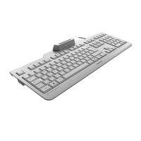 CHERRY TAS SECURE BOARD 1.0 Corded DE-Layout weiß (JK-A0400DE-0)