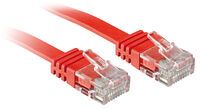 Lindy 0.3m Cat.6 - 0.3 m - Cat6 - RJ-45 - RJ-45 - Red