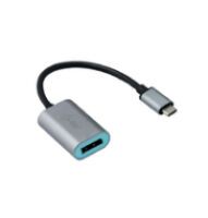 I-TEC USB C auf Display Port Metal Adapter 1x DP 4K 60Hz Ultra HD kompatibel mit Thunderbolt 3 (C31M