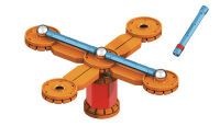 Geomag 00770 Mechanics Magnetic Motion Bewegungs Kompass 35 Teile Konstruktionsspielzeug mehrfarbig