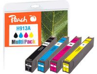 Peach PI300-744 - Compatible - Pigment-based ink - Black,Cyan,Magenta,Yellow - HP - Multi pack - HP PageWide 352 dw HP PageWide MFP 377 dw HP PageWide Pro 450 Series HP PageWide Pro 452 dn HP...