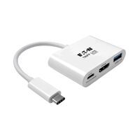 Eaton Tripplite Series USB-C to HDMI Adapter with USB-A Port (U444-06N-HU-C)