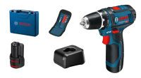 Bosch Professional GSR 12V-15 -Akku-Bohrmaschine 12 V inkl. 2. Akku