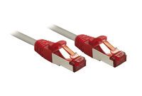 Lindy CrossOver Cat.6 S/FTP 15m - 15 m - Cat6 - S/FTP (S-STP) - RJ-45 - RJ-45 - Gray