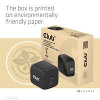 Club 3D Club3D Ladegerät   2xUSB Typ C               PD  45W, GaN retail (CAC-1909EU)