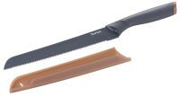 Tefal Fresh Kitchen Brotmesser 20cm Klinge Edelstahl Titanverstärkte Antihaftbeschichtung K12218