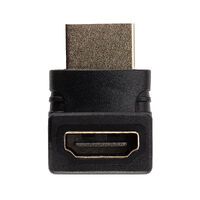 Lindy HDMI 90° - HDMI - HDMI - Black