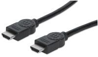 MANHATTAN HDMI-Kabel High Speed A -> A St/St  5.00m geschirm (306133)