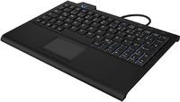 KeySonic Super-Mini-TAS Touchpad,B-light,BK, KSK-3210ELU(DE) (60961)
