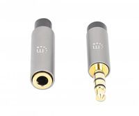 MANHATTAN Audio-Verlängerungskabel Aux / 3,5 mm Klinke 1m (356022)