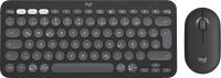 Logitech Wireless Keyboard+Mouse Pebble 2 Combo graphite (920-012203)