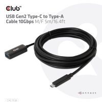 Club 3D USB 3.2 Typ C auf A 5m - Digital