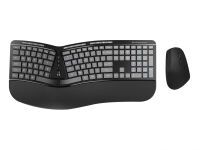 Conceptronic ORAZIO02US Ergnomische Tastatur- und Maus Tastaturen PC -kabellos-