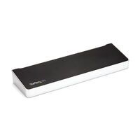 STARTECH.COM USB C Dock - Triple 4K - Mac Windows & Chrome OS - 100W PD - USB C to 2x DP - USB C to 
