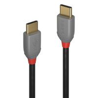 LINDY USB 2.0 Kabel Typ C/C Anthra Line M/M 3m (36873)