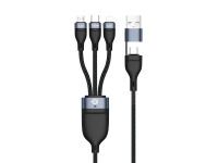 Conceptronic ETTA06B15 3-in-1 USB PD 100W 1.5M Kabel und Adapter -Kommunikation-