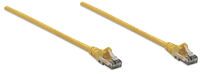 Intellinet Network Patch Cable - Cat6 - 10m - Yellow - CCA - U/UTP - PVC - RJ45 - Gold Plated Contacts - Snagless - Booted - Polybag - 10 m - Cat6 - U/UTP (UTP) - RJ-45 - RJ-45 - Yellow