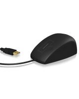 KeySonic KSM-5030M-B Wasserdichte Maus schwarz Mäuse PC -kabelgebunden-