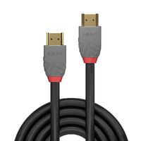 LINDY HDMI Kabel Ultra High Speed 1m, Anthra Line (36952)