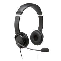 Kensington Headset Hi-Fi mit Mikrofon, USB-A  1.80m Kabel,sw (K97601WW)