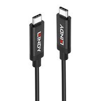 LINDY USB 3.2 Typ C/C Gen 2 Activkabel,100W PD,10Gbit/s,3m (43348)