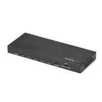 StarTech.com 4-Port HDMI Splitter - 60Hz - HDMI - 4x HDMI - 3840 x 2160 pixels - Black - 4K Ultra HD - 60 Hz