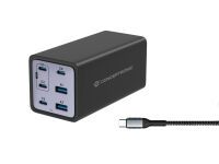 Conceptronic OZUL06BE 6-Port 200W USB-C  Ladegerät Ladegeräte -Universal-