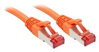 Lindy Cat.6 S/FTP 7.5m - 7.5 m - Cat6 - S/FTP (S-STP) - RJ-45 - RJ-45 - Orange