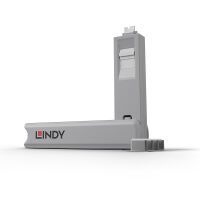 LINDY USB Typ C Portschlüssel mit 4 schlösser weiß (40427)