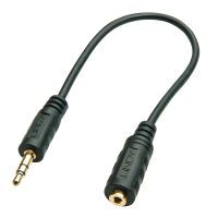 LINDY Audioadapter 2.5mm Kupplung an 3.5mm Stecker 0,2m (35699)
