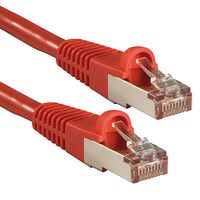 Lindy Cat.6 S/FTP 5m - 5 m - Cat6 - S/FTP (S-STP) - RJ-45 - RJ-45 - Red
