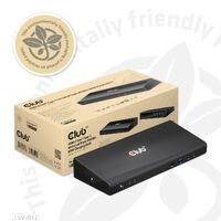 Club 3D Club3D 4K ChargingDock USB-C ->6xUSB3/2xDP/HDMI/LAN/Audio retail (CSV-1562)