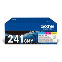 BROTHER TN241C/M/Y rainbow pack multi pack toners C/M/Y 1400pages/cartridge (TN241CMY)
