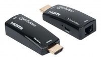 MANHATTAN  kompakter 1080p HDMI over Ethernet Extender Kit (207539)