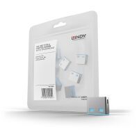 LINDY USB Typ A Portschlösser 10xBlau Erweiterung für 40452 (40462)