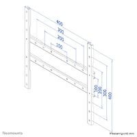 Neomounts 27"-60" Adapterpl. 1TFT schw. Max.20KG (FPMA-VESA425)